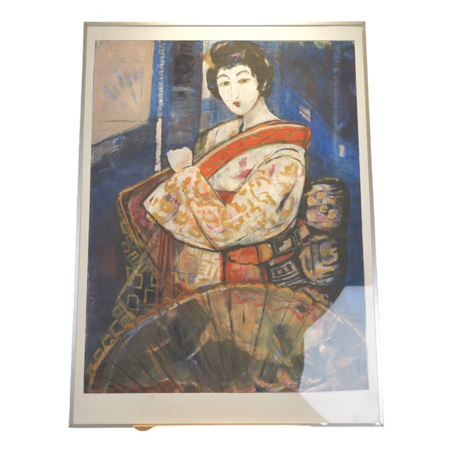 Japanese Woman, U. Göhring Zumpe, Circa 2000 For Sale