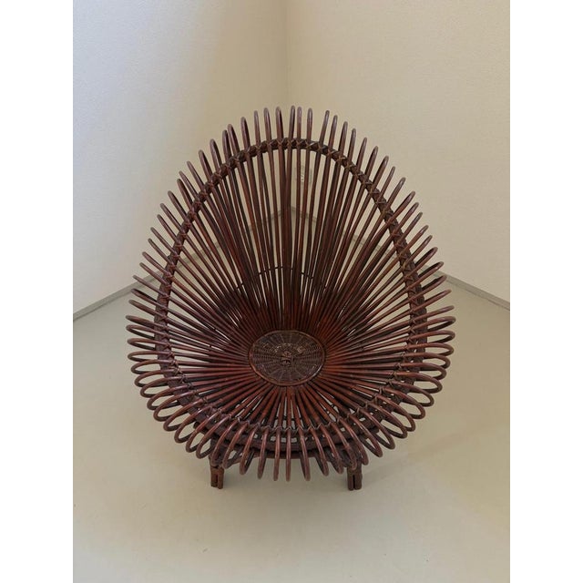 Wicker Chair by Janine Abraham & Dirk Jan Rol for Dal Vera, 1960s For Sale - Image 4 of 8