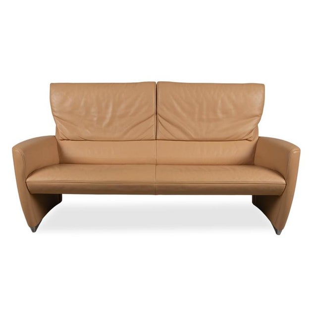Angel 3250 3-Seater Sofa in Cognac Leather from Jori For Sale - Image 5 of 13