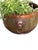 Large 14" Antique French Repoussé Copper Jardinière, 19th Century Alliance Coat of Arms Cachepot, Lion Head Handles, French Planter For Sale In Charlotte - Image 6 of 15