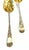 Metal 1793 Partial Gilt Sterling Silver Master Berry Spoons by Walter and Patrick Cunningham, Edinburgh - a Pair For Sale - Image 7 of 8