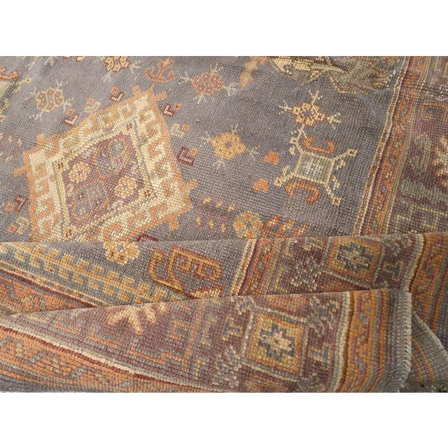 Galerie Shabab Collection Mid-20th Century Turkish Oushak Rug For Sale - Image 9 of 10