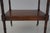 Regency Style 4 Tier Mahogany Bamboo Form Etagere For Sale - Image 10 of 12
