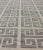 2020s Oversized Modern Kilim With Large Scale Greek Key Design in Cream & Gray Tones For Sale In Atlanta - Image 6 of 13