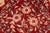 Floral 1990's Tabriz Pak-Persian Red/Tan Wool Rug - 6'1'' X 9'2'' For Sale - Image 4 of 9