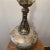 Original Art Deco Bronze & Brass Table Lamp Gold Hand Painted Tone c.1940 For Sale - Image 10 of 12