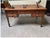 Wood Antique Art Nouveau Double-Sided Desk, 1915 For Sale - Image 7 of 12
