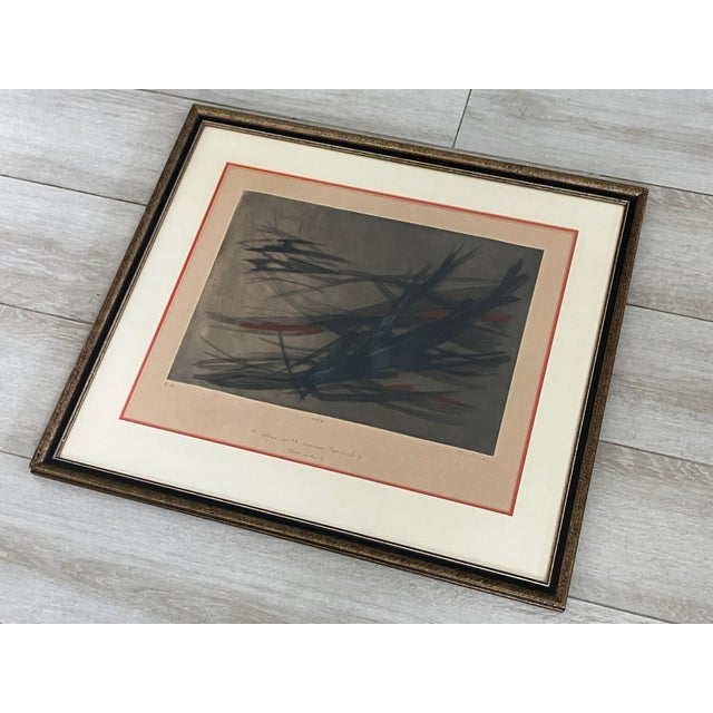 Mid 20th Century Ferdinand Springer Original Aquatint Etching - Rare e.a. Edition, Signed Plus Personal Dedication For Sale - Image 5 of 10