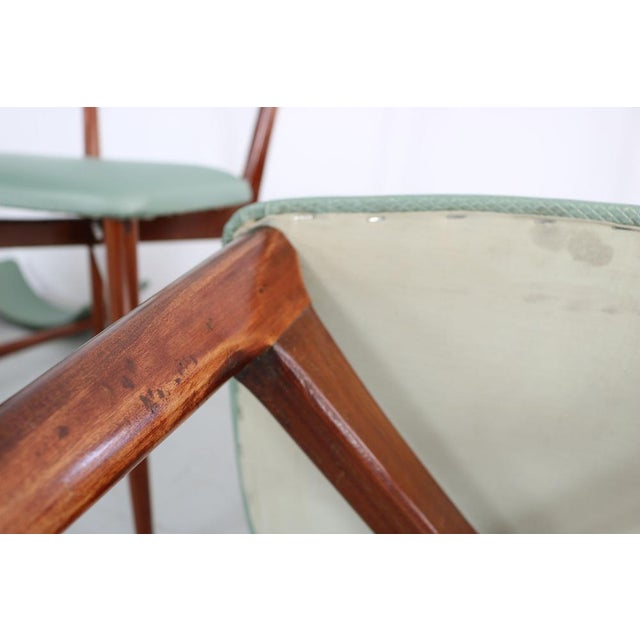 Dining Room Chairs attributed to Ico Paris, Set of 6 For Sale - Image 10 of 18