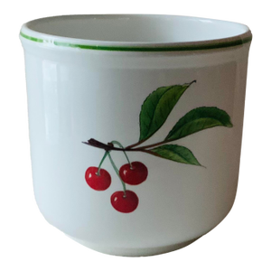 Mid 20th Century Italian Hand-Painted Porcelain Wine Cooler