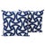 This pillow features Santorini Print by Trina Turk for Schumacher with a Knife Edge finish. An exuberant pattern of...