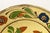 1930-40's Mexican Tlaquepaque Tonala Pottery Plate With Roosters For Sale - Image 4 of 15