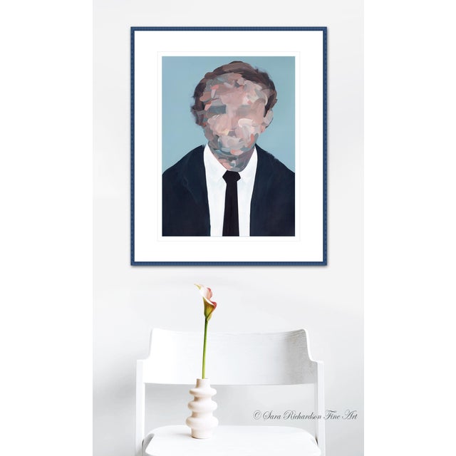 "Portrait No. 5" {+} Created with professional grade acrylic acrylic, gesso and pencil on pH neutral lightly textured...