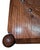 Wood Early 20th Century Oak Spindle Back Side Chair With Embossed Heraldic Medallion Seat For Sale - Image 7 of 17