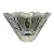 Orrefors Orion Crystal Tulip Bowl 5.5” Lars Hellsten 1987 Swedish Art Glass Retired For Sale