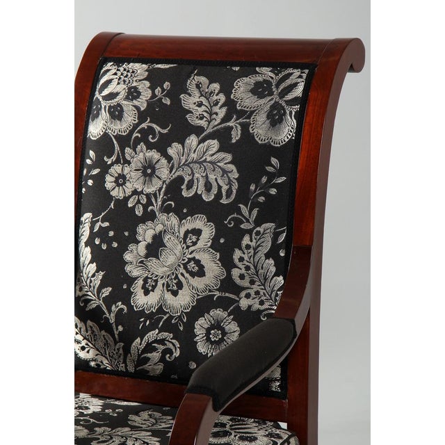 Antique Armchair, Northern Germany, 1840s For Sale - Image 4 of 12