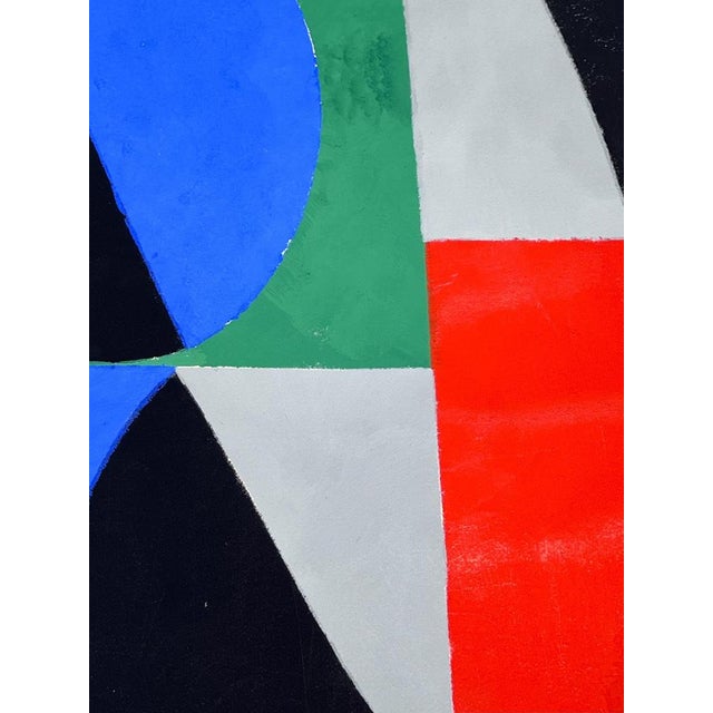 1960s Sonia Delaunay, Poetry of Words, Poetry of Colours, 1961, Gouache For Sale - Image 5 of 9