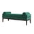 Italian Bench in Green Velvet Fabric from Kabinet For Sale - Image 9 of 9
