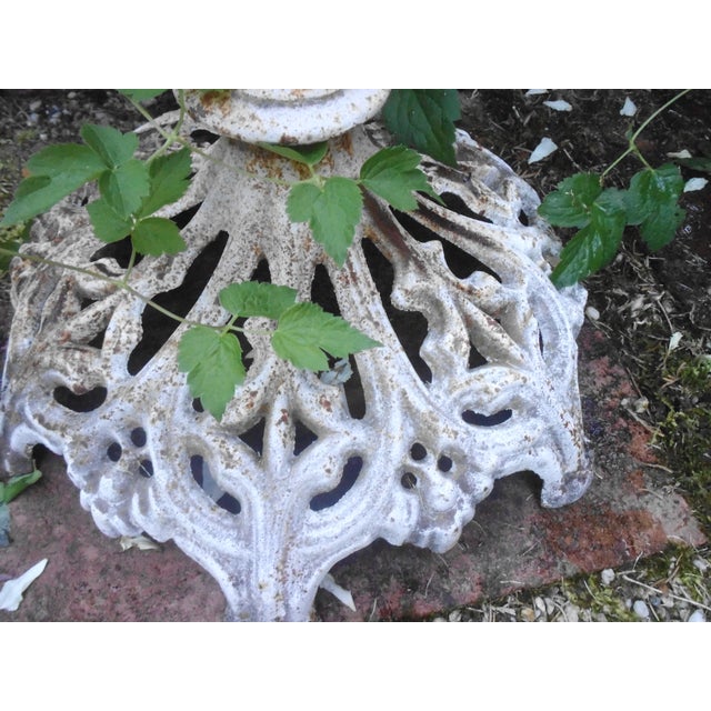 Cast Iron Birdbath, 1990s For Sale - Image 8 of 17