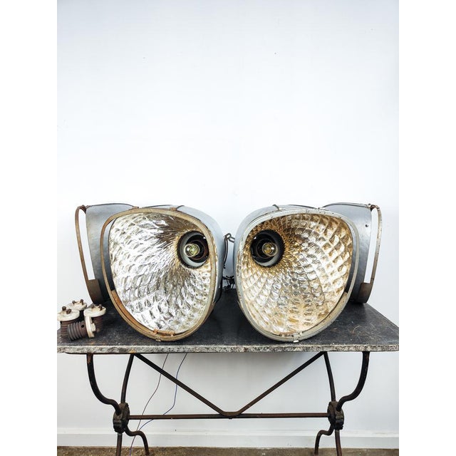 Large Bauhaus Mercury Glass Wall Light by Körting and Mathiesen for Kandem Leuchten, 1920s For Sale - Image 12 of 12