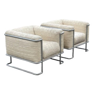 John Mascheroni Lounge Chairs by Swaim Originals (Pair) For Sale