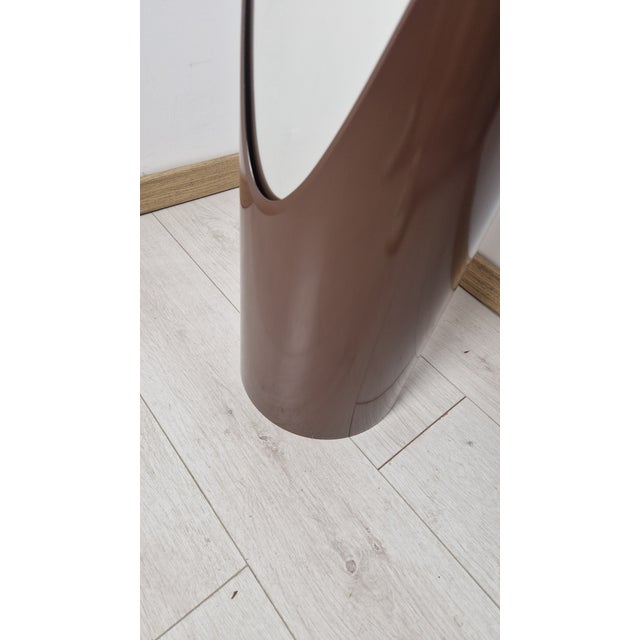 Model Unghia Nail Lipstick Floor Mirror in Brown For Sale - Image 12 of 15