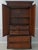 Chippendale Ethan Allen 18th C. Mahogany Bedroom Armoire For Sale - Image 3 of 18
