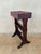 Spanish Rustic Chestnut Side Table with Drawer, 20th Century For Sale - Image 9 of 9