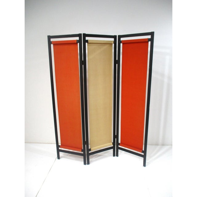 Mid Century Room Divider by Gold Metal Furniture Co. For Sale - Image 10 of 10
