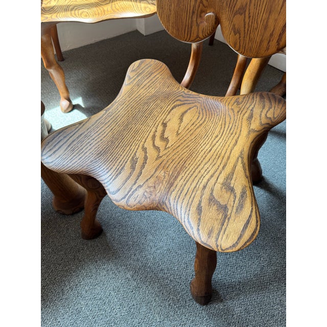 Wood Pair of 1980 Andrew Willner Horse Chairs/Signed and Dated For Sale - Image 7 of 11