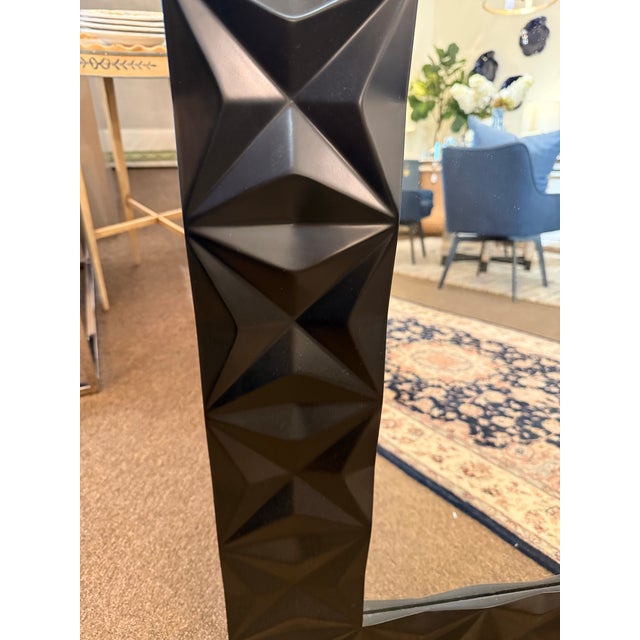 Mid-Century Modern Luisa Peixoto Square Mirror For Sale - Image 3 of 4