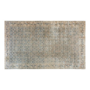 Authentic 19th Century Persian Tabriz Handmade Wool Carpet