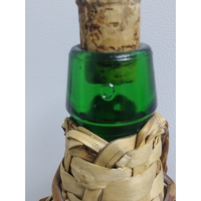 1970s 1970s Wicker Wine Bottles - a Pair For Sale - Image 5 of 13