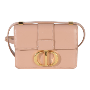 Light Pink Smooth Calfskin Micro 30 Montaigne Flap Bag