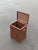 Brown Vintage Bamboo Washing Laundry Basket For Sale - Image 8 of 10