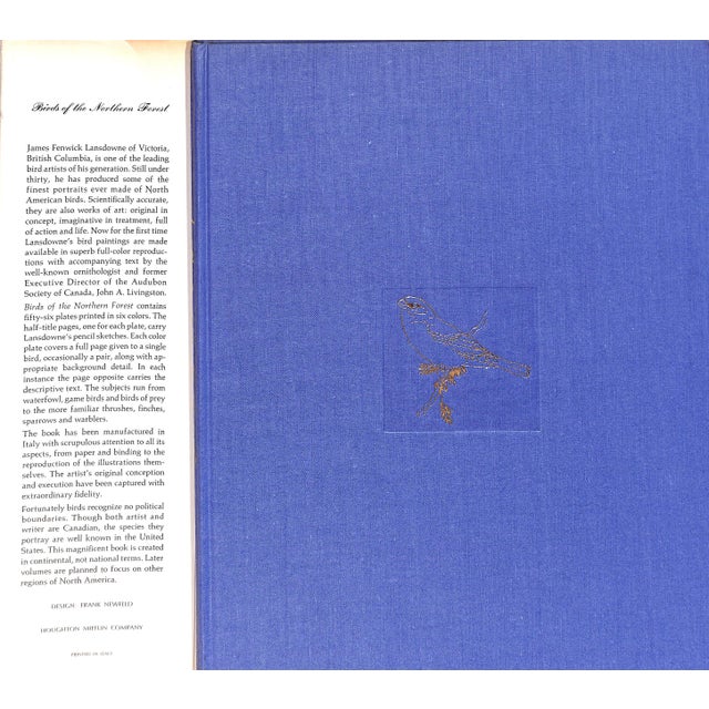 Traditional "Birds of the Northern Forest" Book 1966 Livingston, John A. For Sale - Image 3 of 11