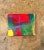 Mid 20th Century Midcentury, Small Red & Green Abstract Canvas For Sale - Image 5 of 7