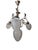 Vintage Art Deco Pendant Lamp, 1920s For Sale - Image 10 of 10