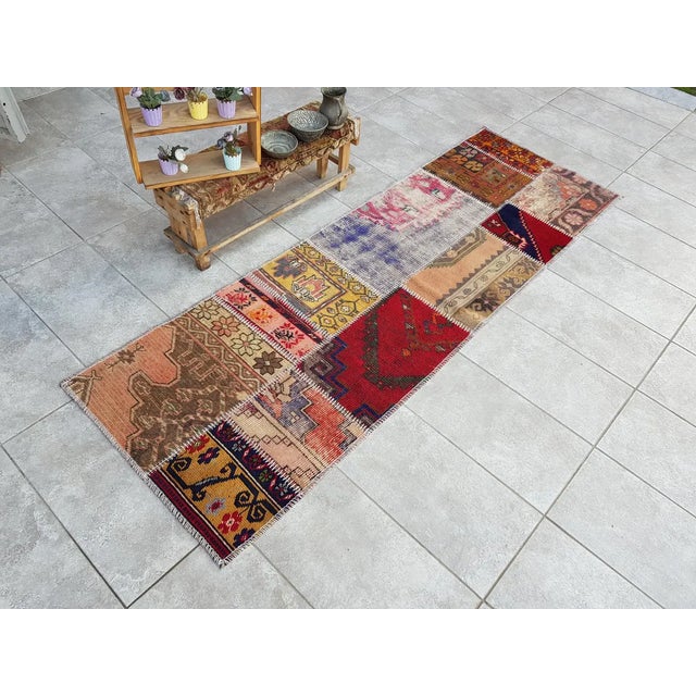 Ethnic Vintage Turkish Anatolian Carpet For Sale - Image 10 of 10