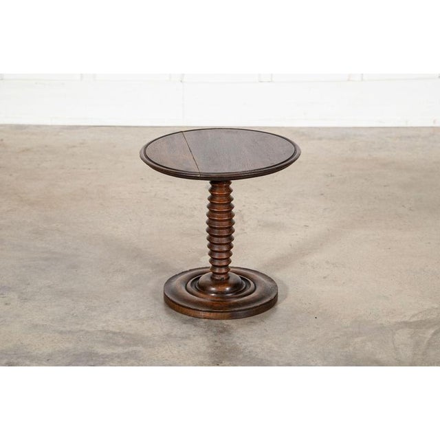 Antique French Bobbin Fruitwood Table, 1880 For Sale - Image 6 of 10