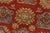 Textile Kazak Rug 3’11” X 5’3” Red Wool Tribal Hand-Knotted Oriental Carpet For Sale - Image 7 of 12