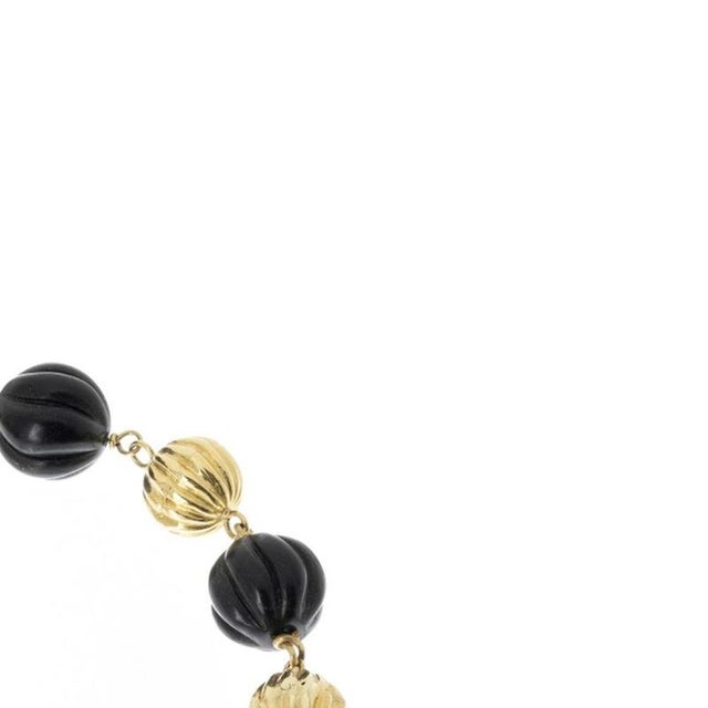 Bracelet with Beads and 19.2k Gold For Sale - Image 4 of 6