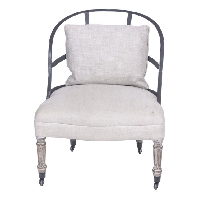 A Restoration Hardware (Rh) Couturier's Chair For Sale