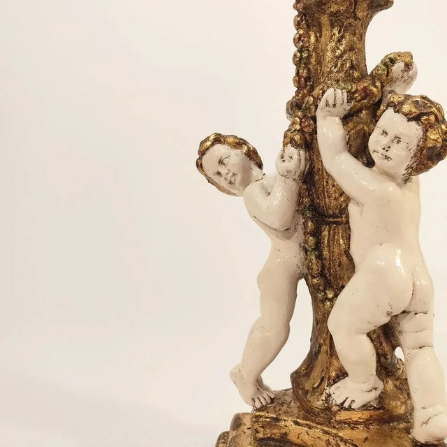 1950s Spanish Baroque Table Lamp, 1950s For Sale - Image 5 of 11