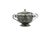 Silver Postmodern Sugar Bowl from Hefra, Poland, 1970s For Sale - Image 8 of 8