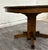 Antique Stickley Style Mission Arts and Crafts Tiger Oak Pedestal Dining Table For Sale - Image 9 of 10