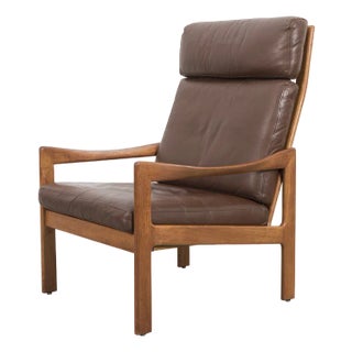 Armchair by Illum Wikkelso for Niels Eilersen For Sale