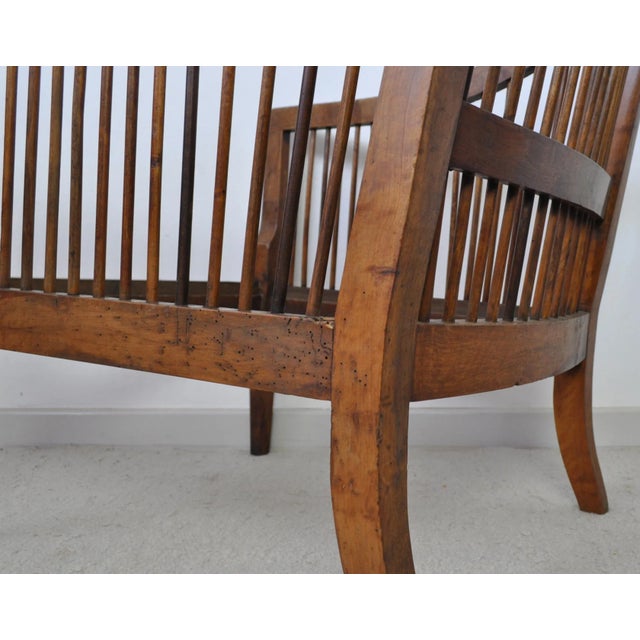 19th Century Danish Walnut Bergère Chair For Sale - Image 17 of 18
