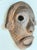 Ceramic Vintage Peruvian Black-Fired Earthenware Folk Art Wall Mask For Sale - Image 7 of 11
