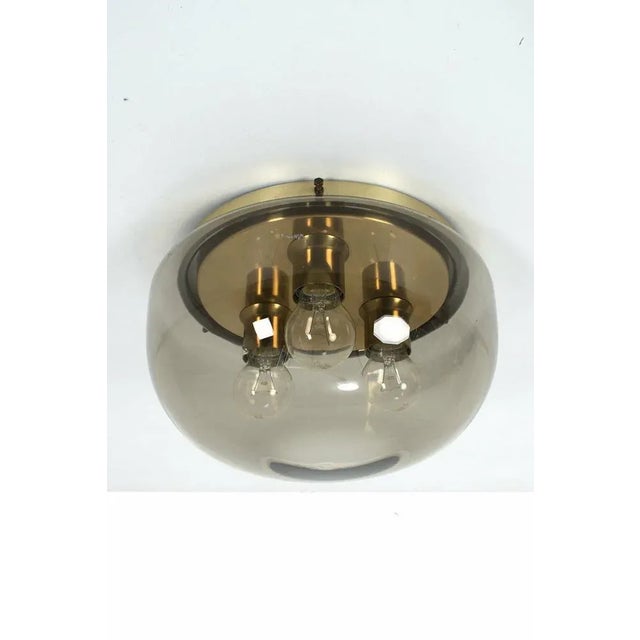 Vintage Brass Ceiling Lamp For Sale - Image 13 of 13